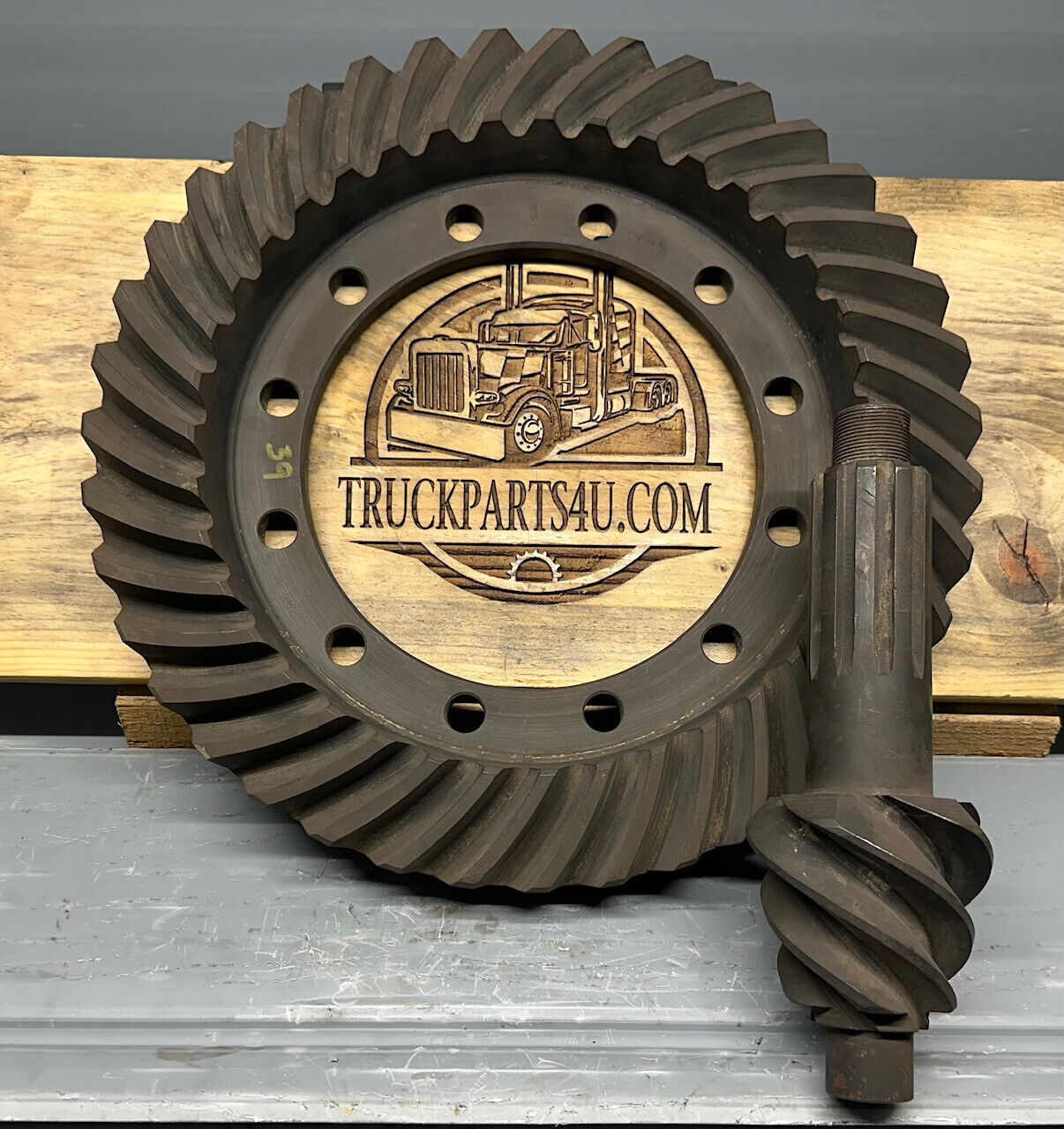 68909R94 gearset for International RA39, Dana F155/F170 axles, 7.80 ratio, new genuine